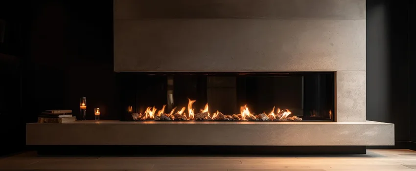Gas Fireplace Ember Bed Design Services in South Hill, Washington