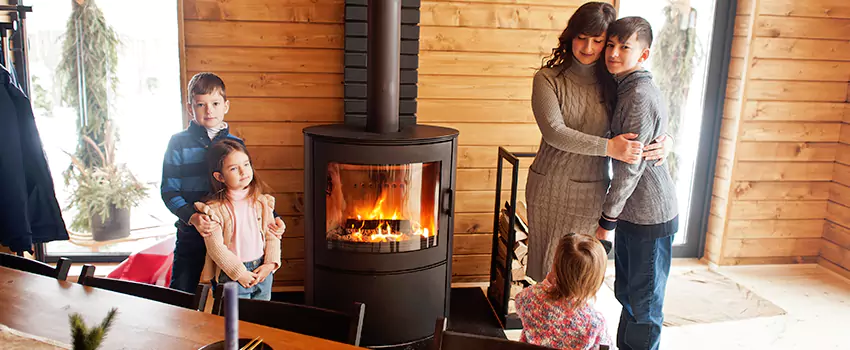 Morso Cast Iron Fireplace Insert Installation in South Hill, Washington