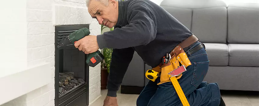 New Indoor Fireplace Installation in South Hill, Washington