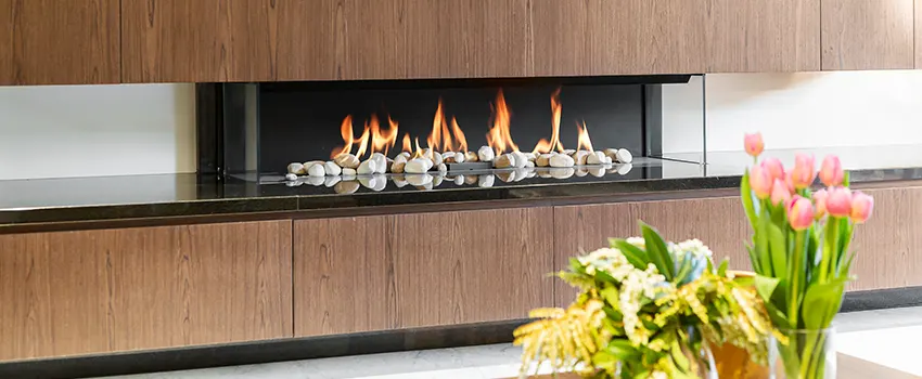 Double-height Fireplace Design Refurbishment in South Hill, Washington